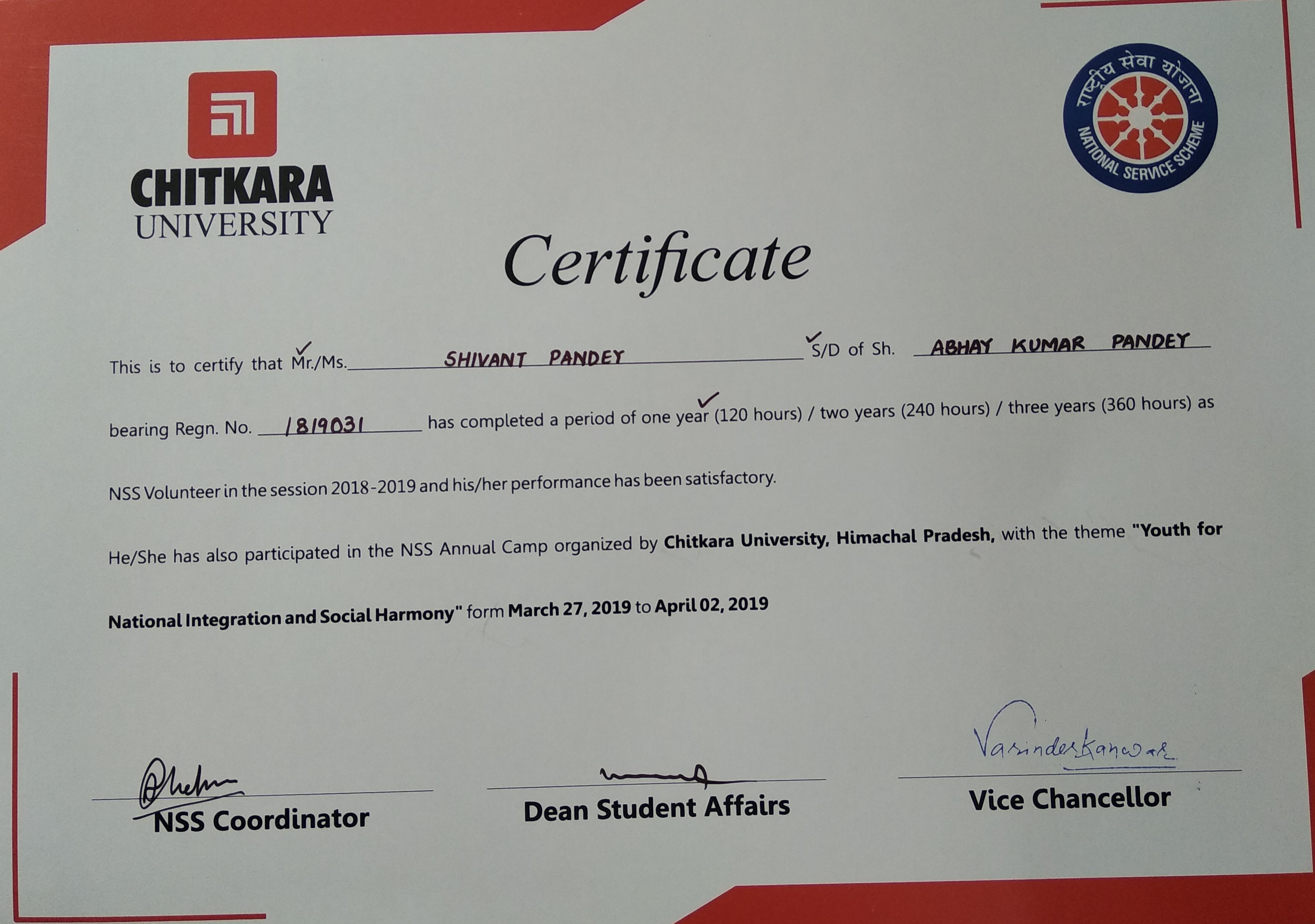 IGMC Blood Donor Award